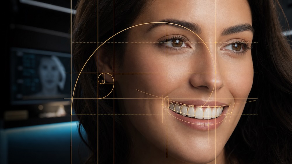 La proporción áurea en el diseño de sonrisa: el arte de la simetría facial